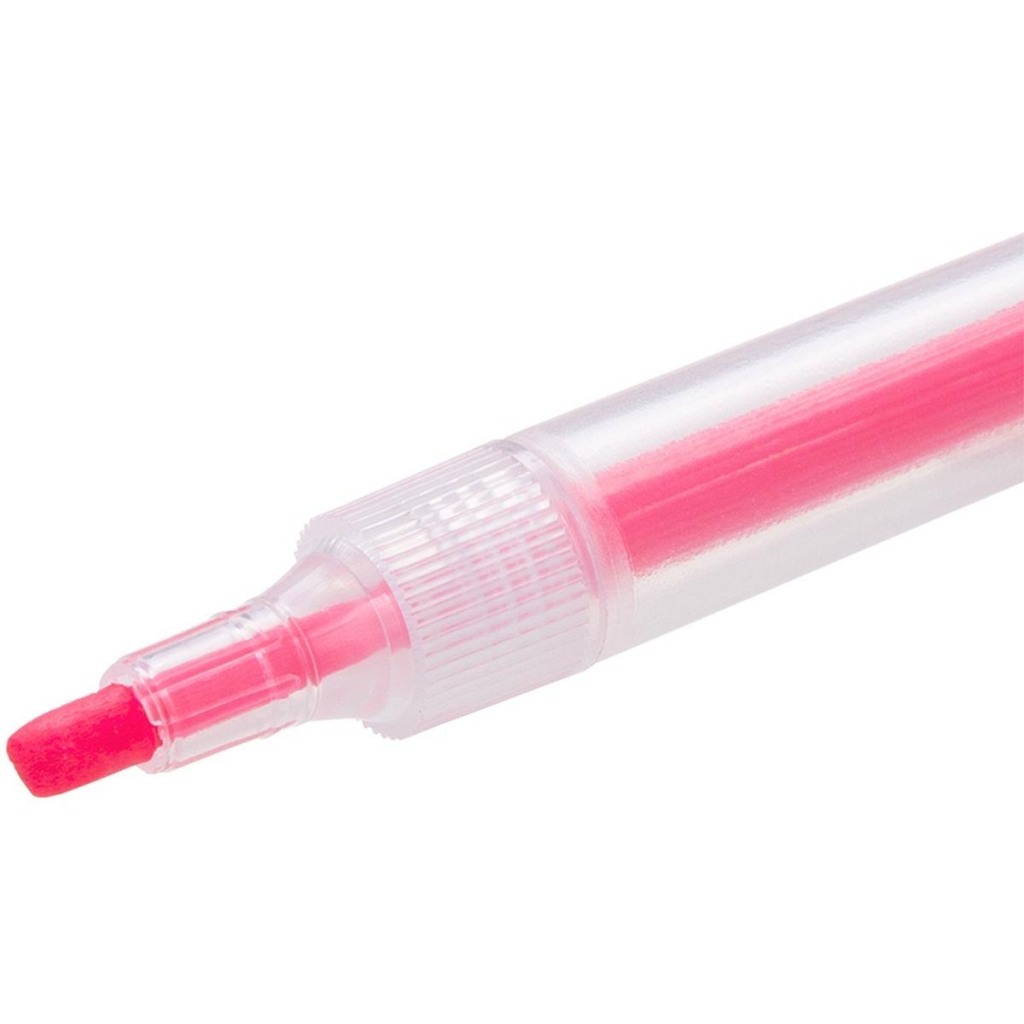 CANETA MARCA TEXTO CLEAR ROSA  - MAXPRINT