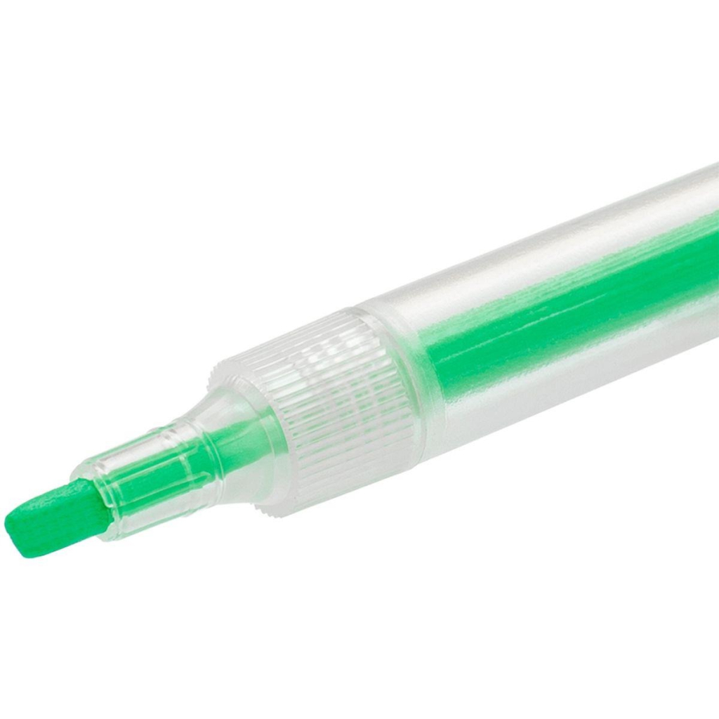 CANETA MARCA TEXTO CLEAR VERDE - MAXPRINT