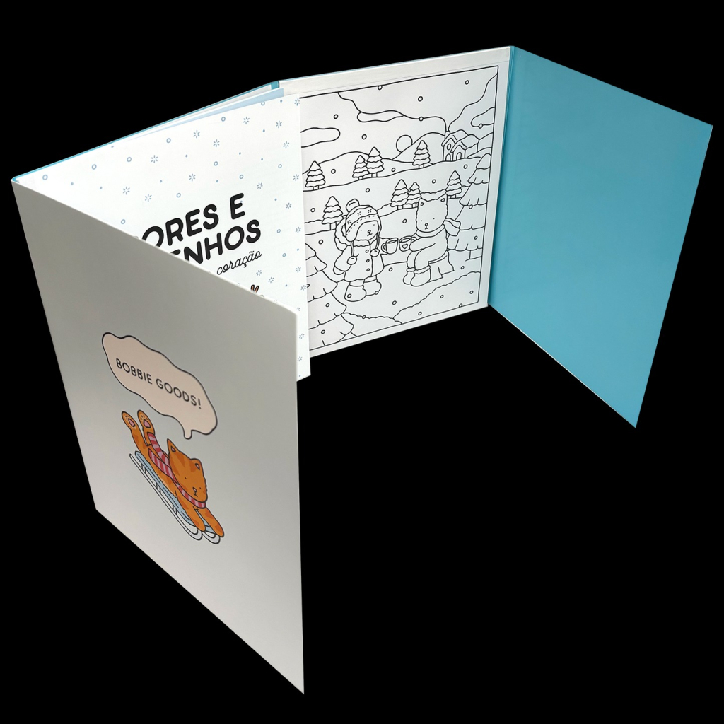 CORES E DESENHOS PARA AQUECER O CORACAO   LIVRO DE COLORIR OFICIAL BOBBIE GOODS