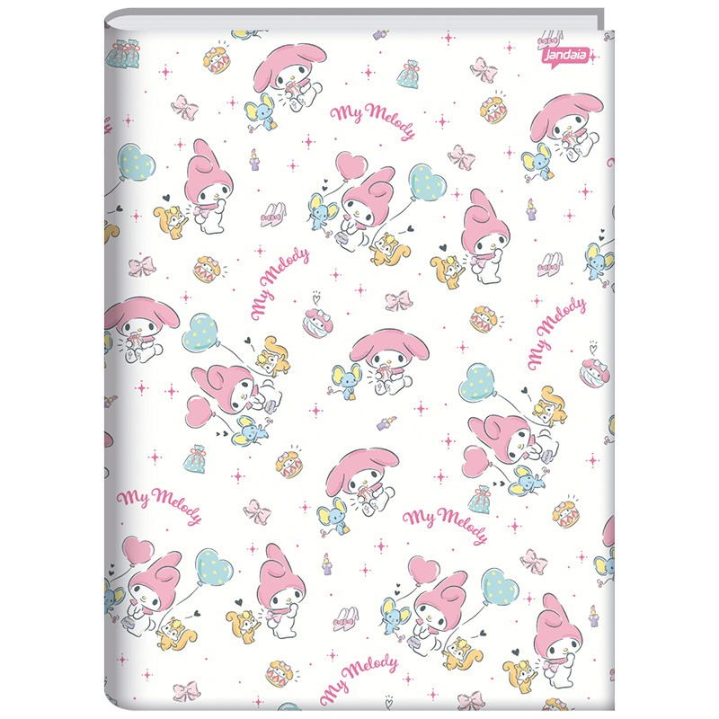 CADERNO BROCHURA 1/4 80FLS MY MELODY