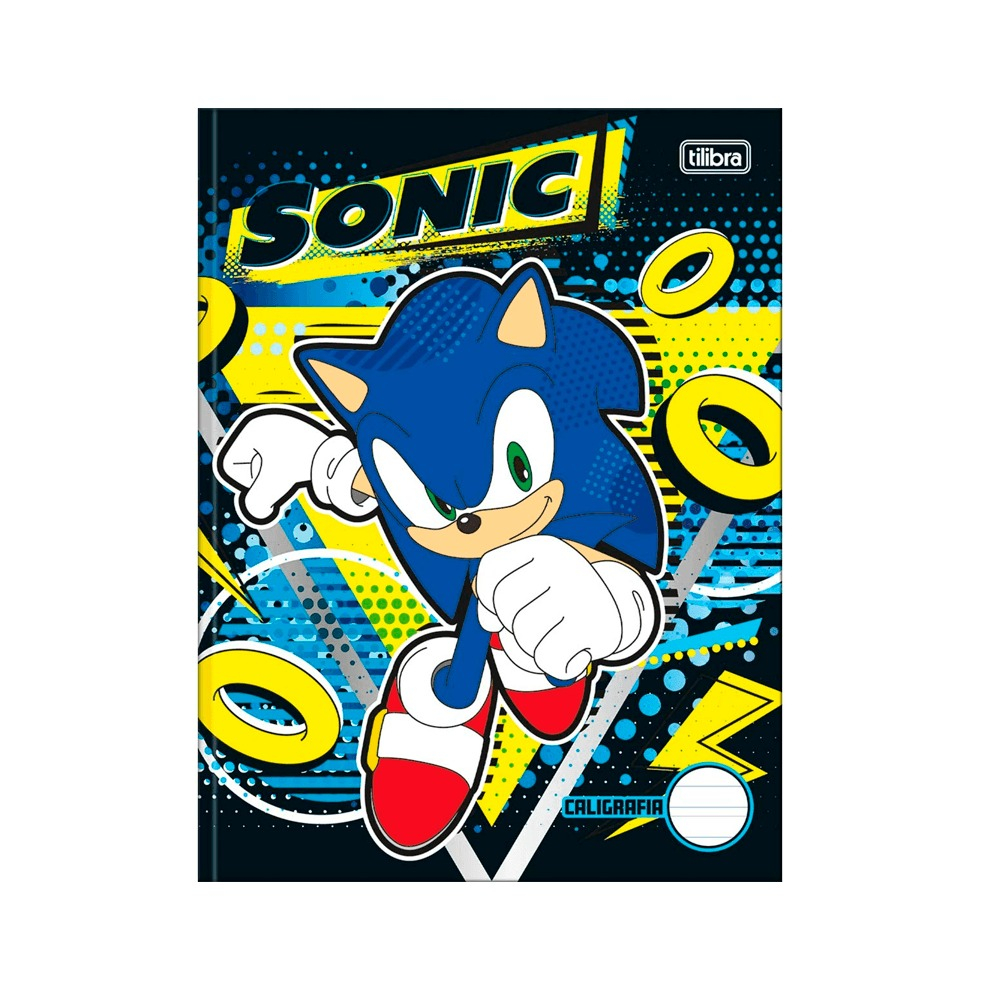 CADERNO BROCHURA CALIGRAFIA SONIC 40F