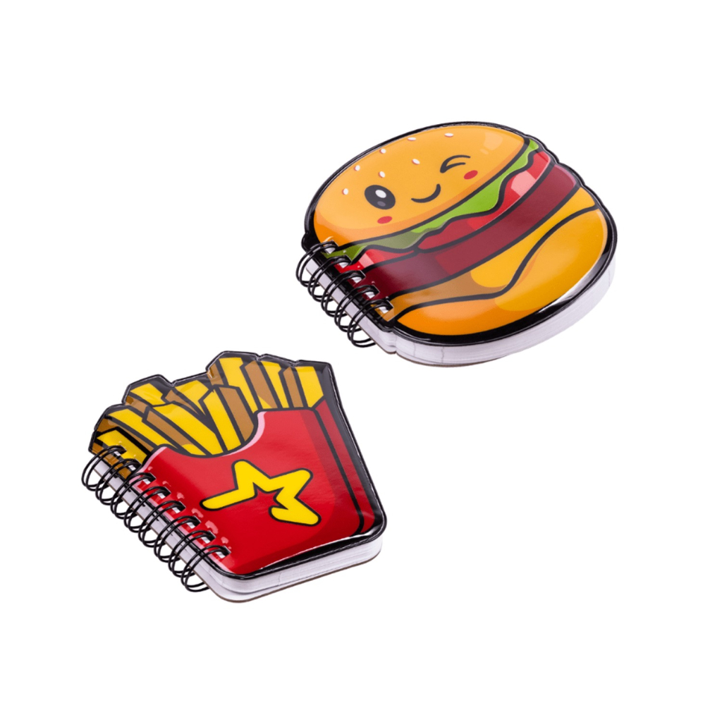 CADERNO FORMATO FAST FOOD - 95X100 - 80 FOLHAS
