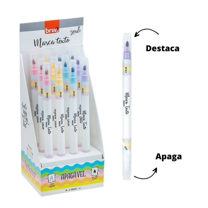 MARCA TEXTO APAGAVEL - BRW