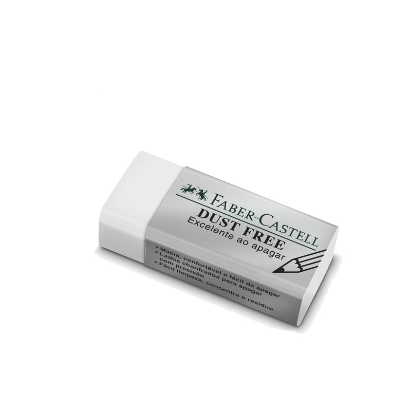 BORRACHA BRANCA DUST FREE PEQUENA FABER-CASTELL
